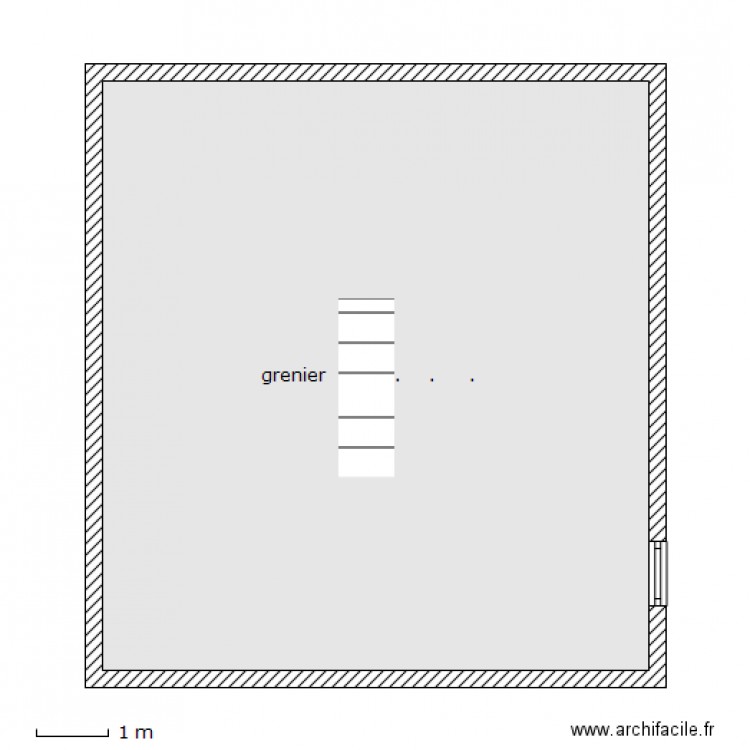 grenier comtes rethel pc. Plan de 0 pièce et 0 m2