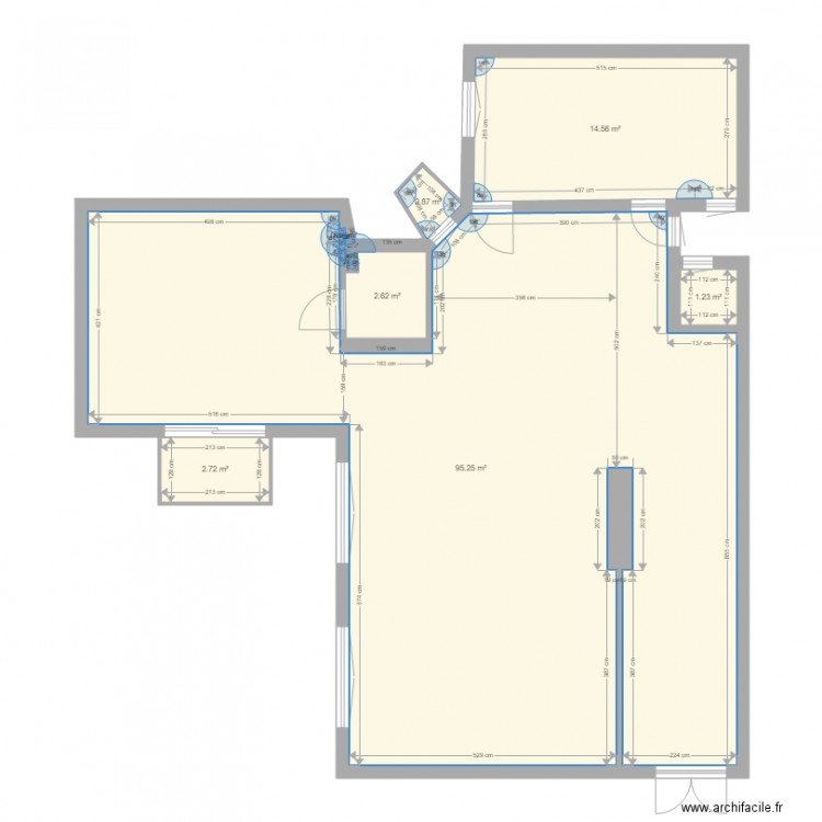 Rakozi 61 2 FINALISATION. Plan de 0 pièce et 0 m2