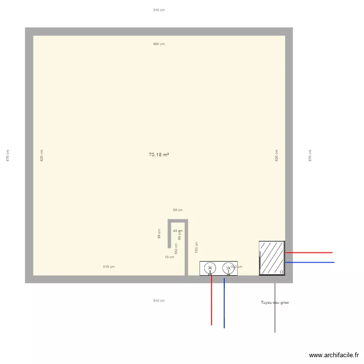 2em etage. Plan de 2em etage. Plan de