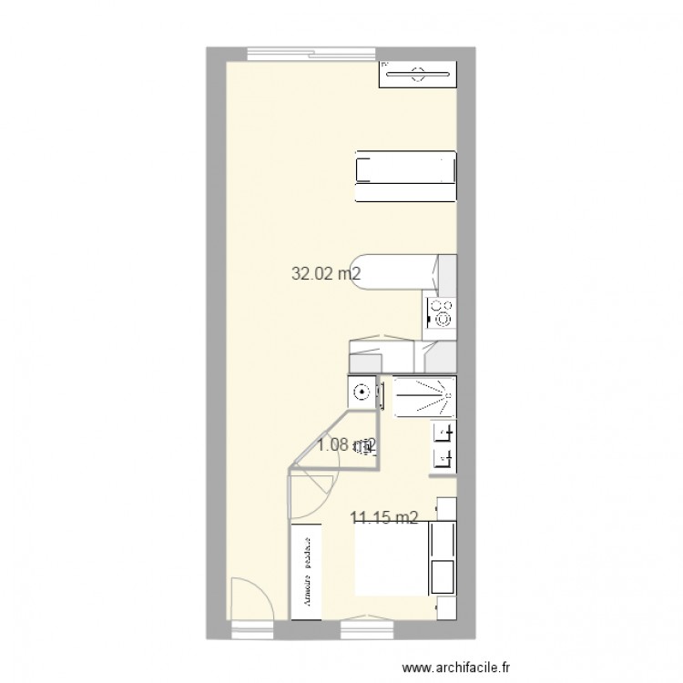 F2 test2. Plan de 0 pièce et 0 m2