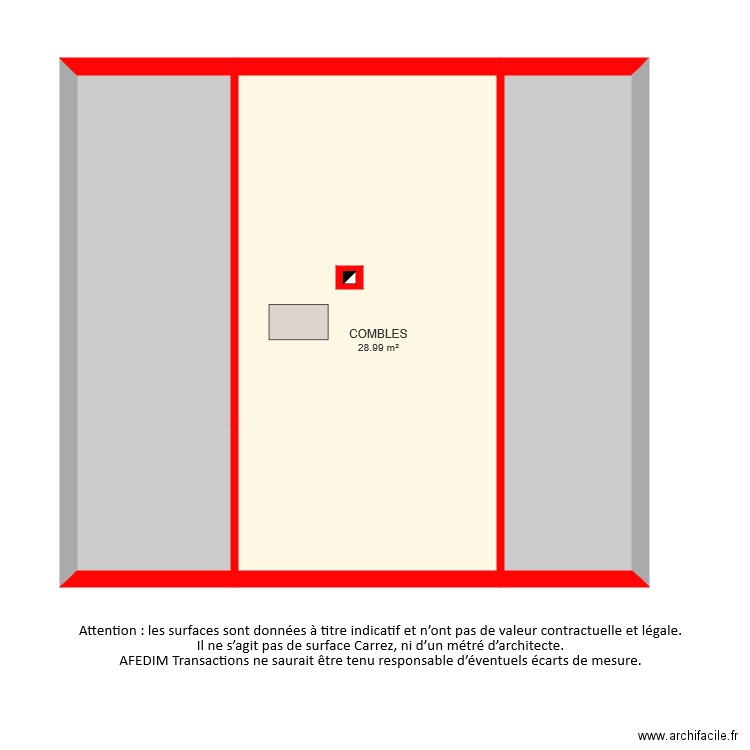 BI 4776 comble . Plan de 0 pièce et 0 m2