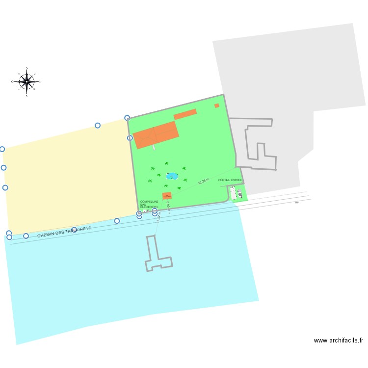 PLAN DE MASSE 3. Plan de 0 pièce et 0 m2