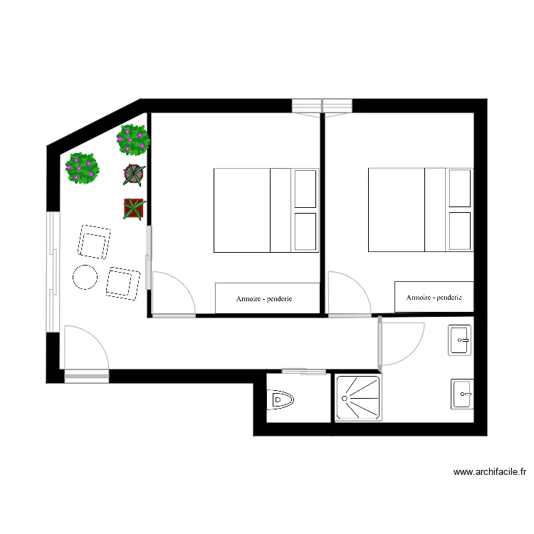 plan garage Nobles V2. Plan de plan garage Nobles V2. Plan de