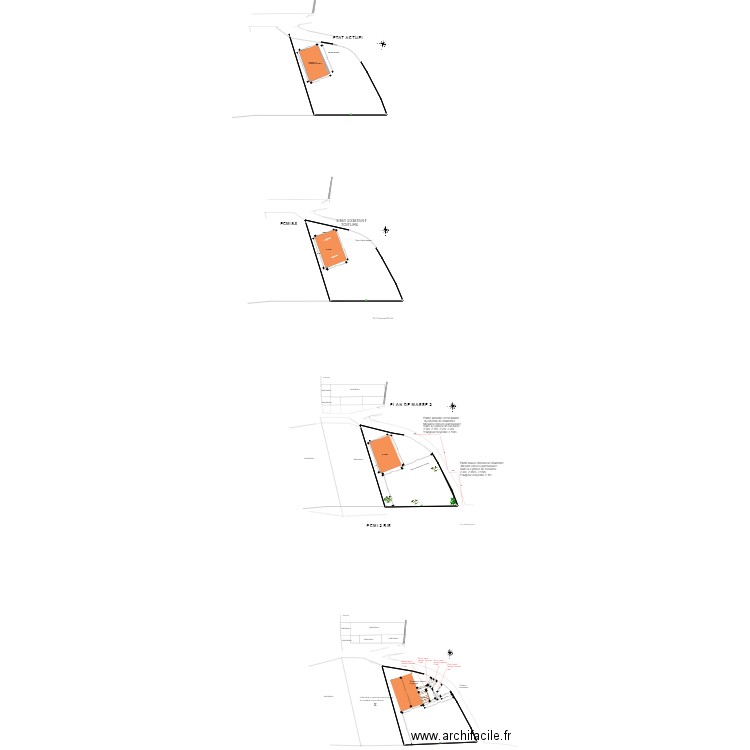 A rénover. Plan de 8 pièces et 215 m2