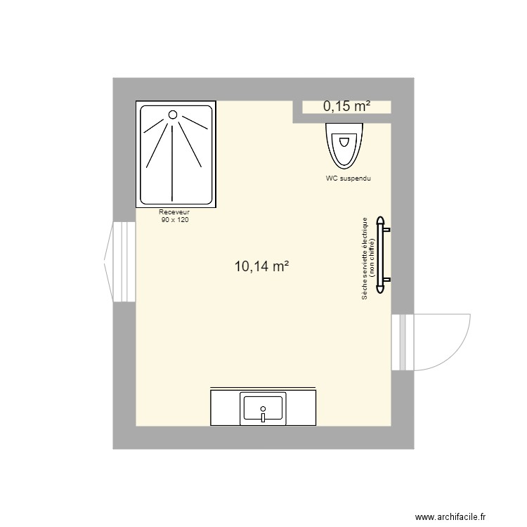 LOBJOIS Lucie. Plan de 0 pièce et 0 m2