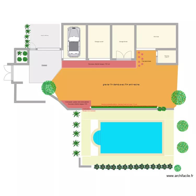 Terrasse LaRoque. Plan de 