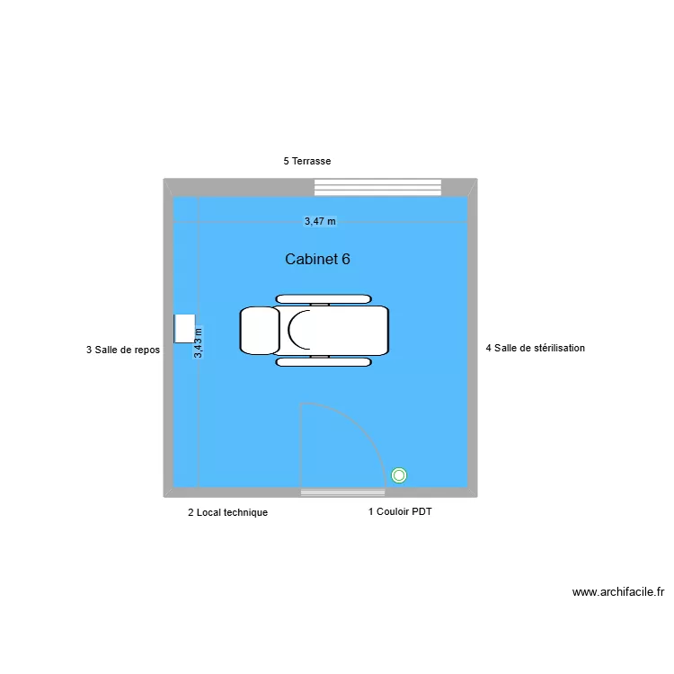 31123 Cabinet 6. Plan de 