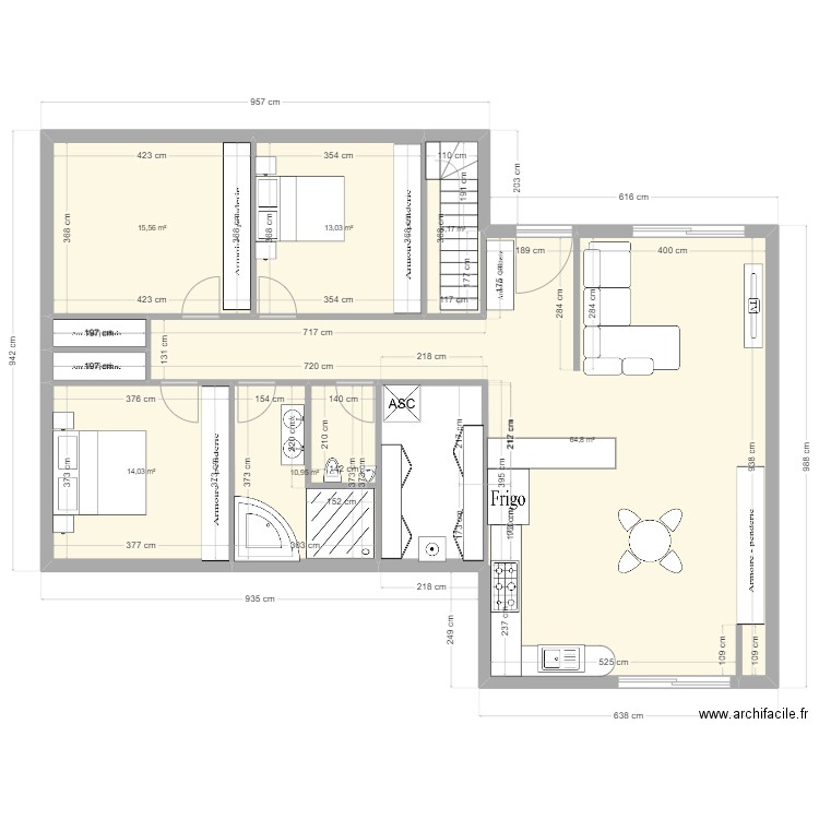 essai 2. Plan de 0 pièce et 0 m2