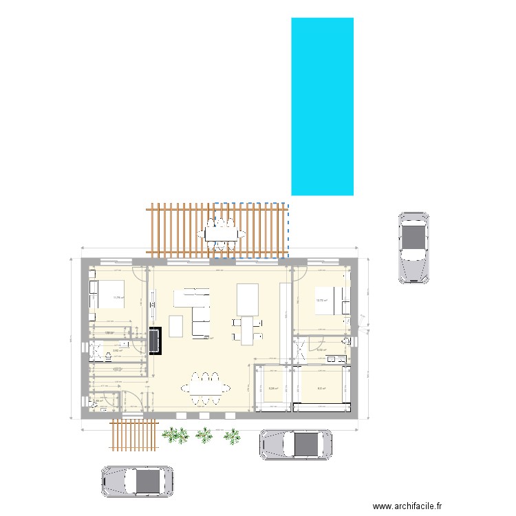 GIALLA 2CH 2. Plan de 10 pièces et 118 m2