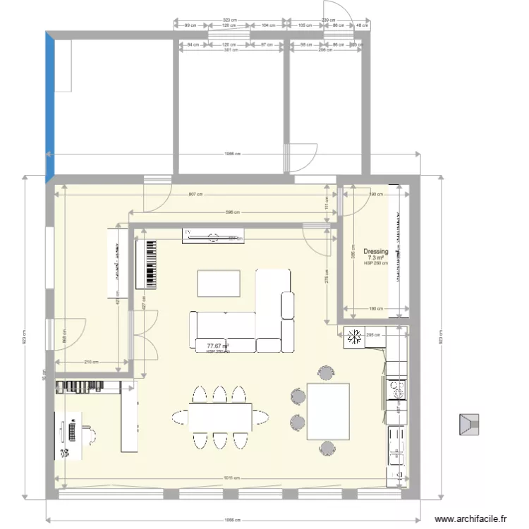 Appartlulu. Plan de Appartlulu. Plan de