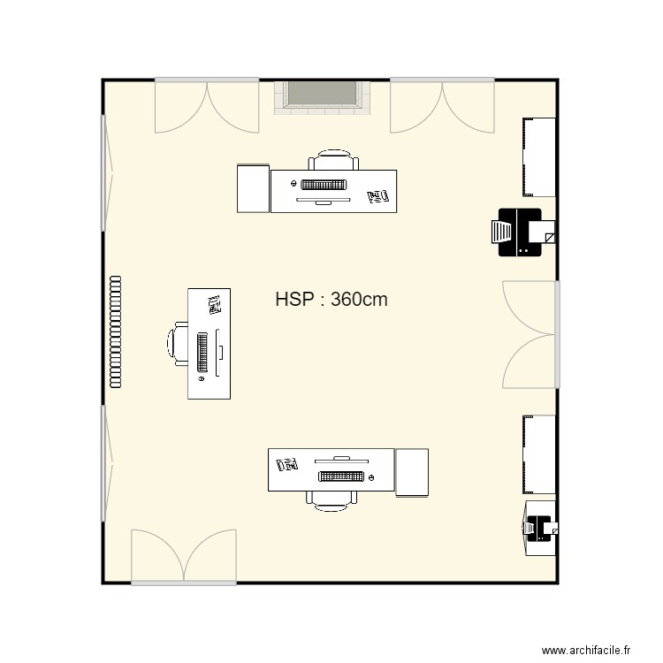 Présidence. Plan de 0 pièce et 0 m2