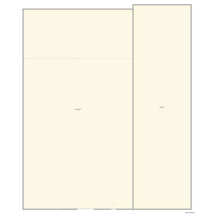 Plan parcelles. Plan de 