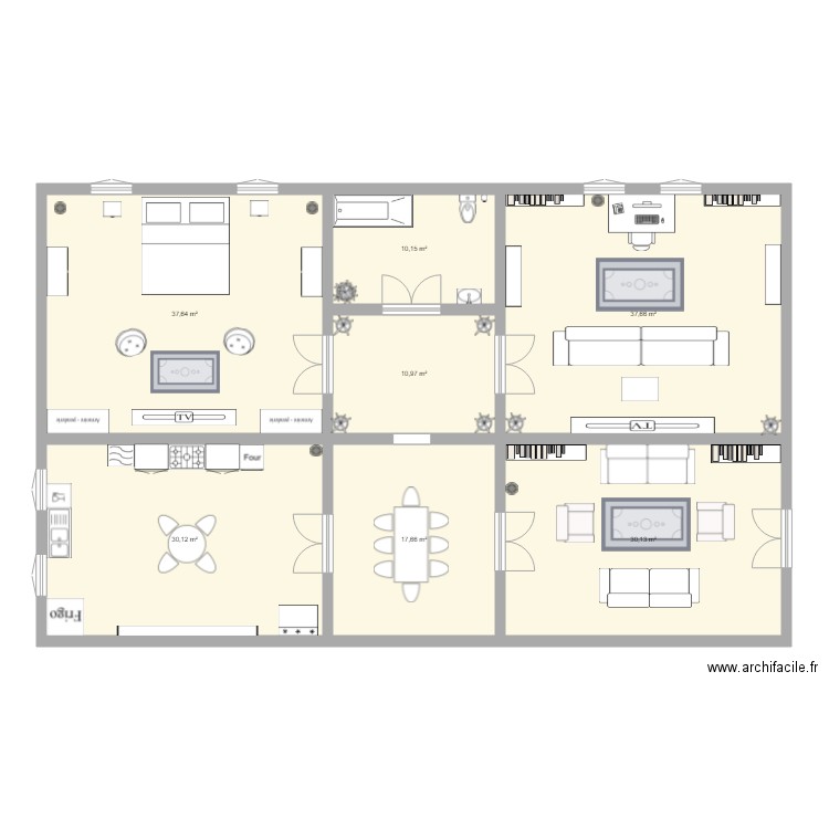 Casa de Fer3D. Plan de 0 pièce et 0 m2
