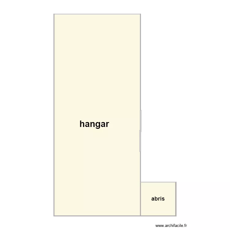 bodin hangar. Plan de bodin hangar. Plan de