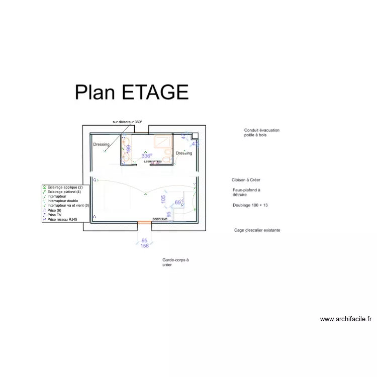 TEOT étage. Plan de TEOT étage. Plan de