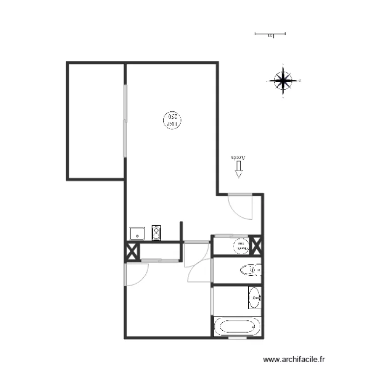 206 24 jouvet batc. Plan de 