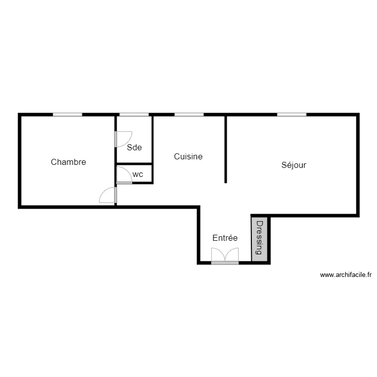 CARRE MASSEAUX. Plan de 