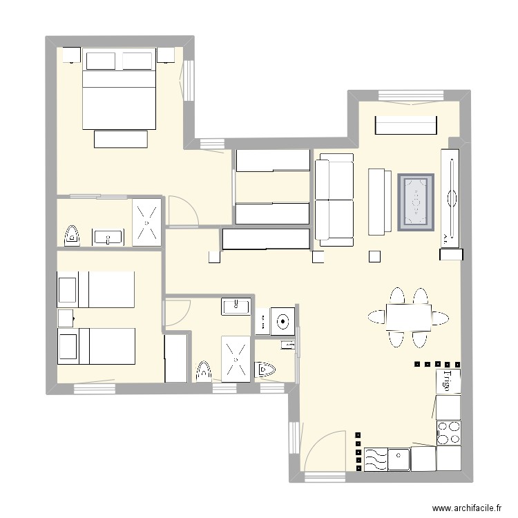 castello 44  opcion 5. Plan de 0 pièce et 0 m2