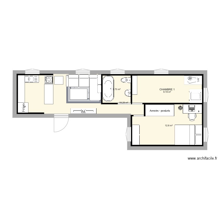 Maison Morne a l eau. Plan de 0 pièce et 0 m2