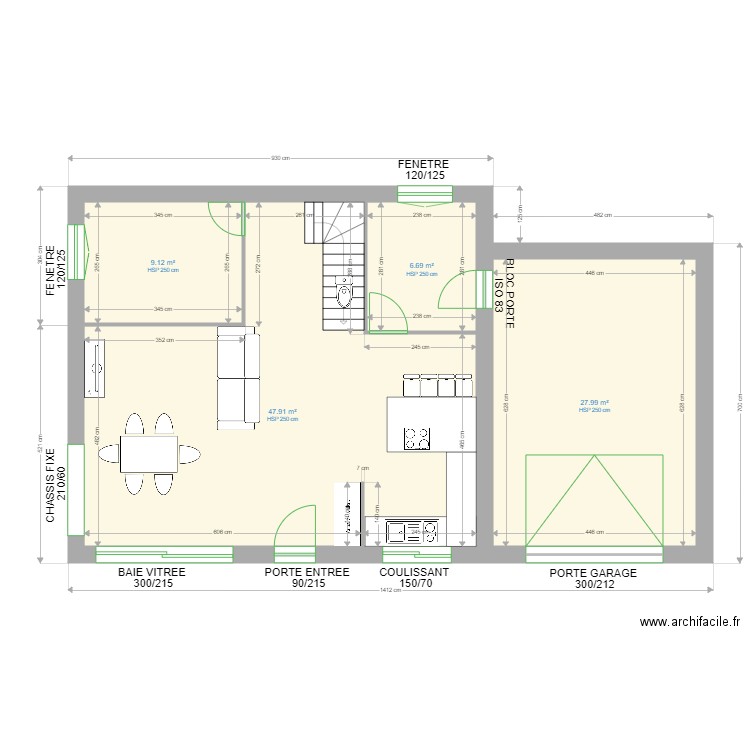 plan nico elodie ok final. Plan de 0 pièce et 0 m2