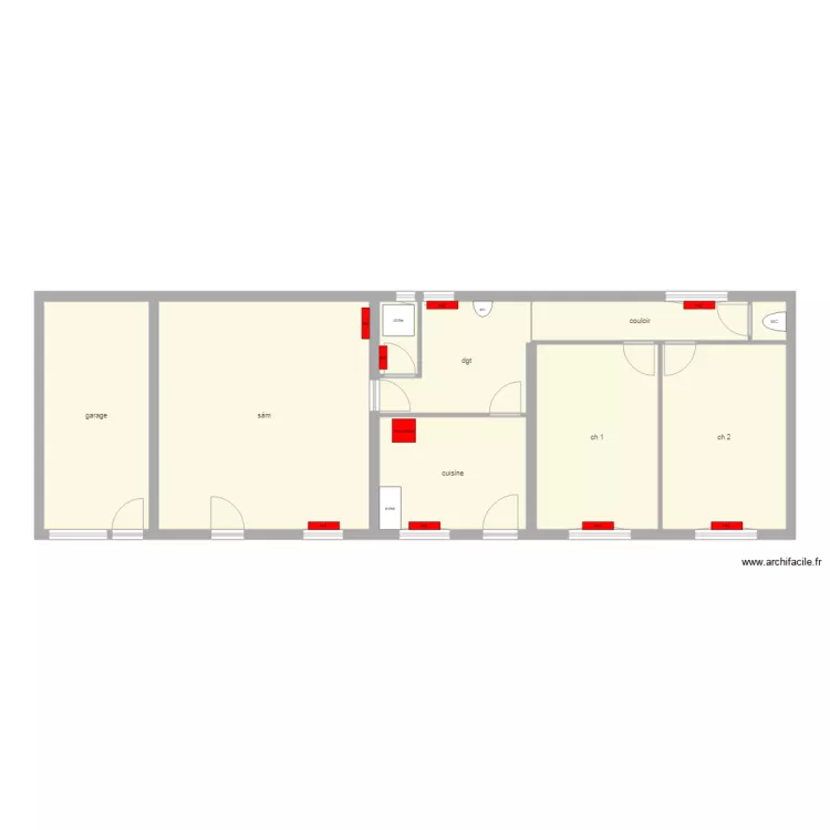 JEANLEGRAND. Plan de 