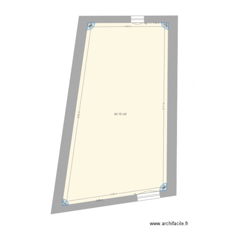 Bonnieux Plan Brut DEF. Plan de 0 pièce et 0 m2