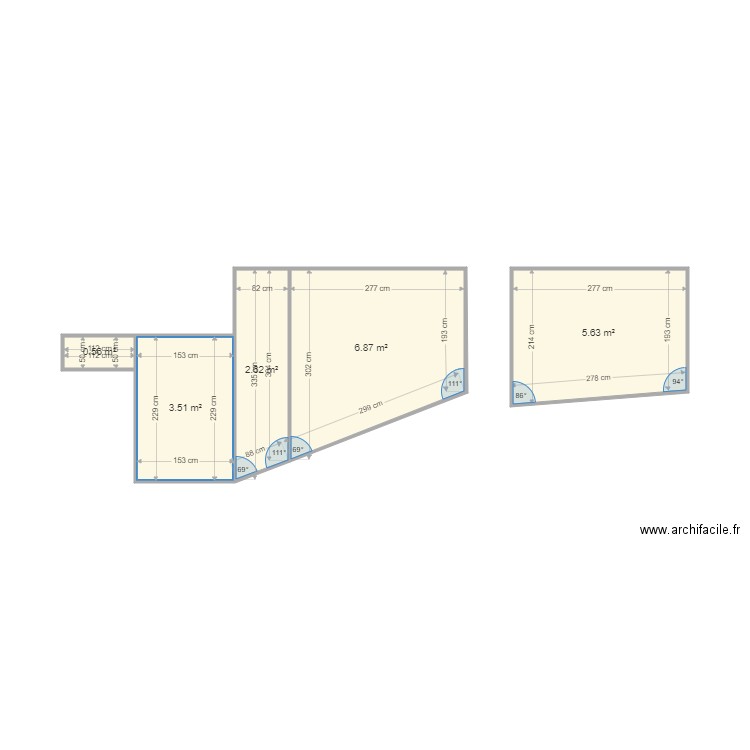 TATY couloir. Plan de 0 pièce et 0 m2