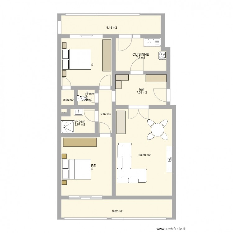 PLAN 5 emm. Plan de 0 pièce et 0 m2