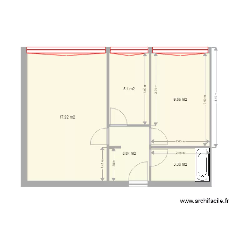 abc l13 bis . Plan de 