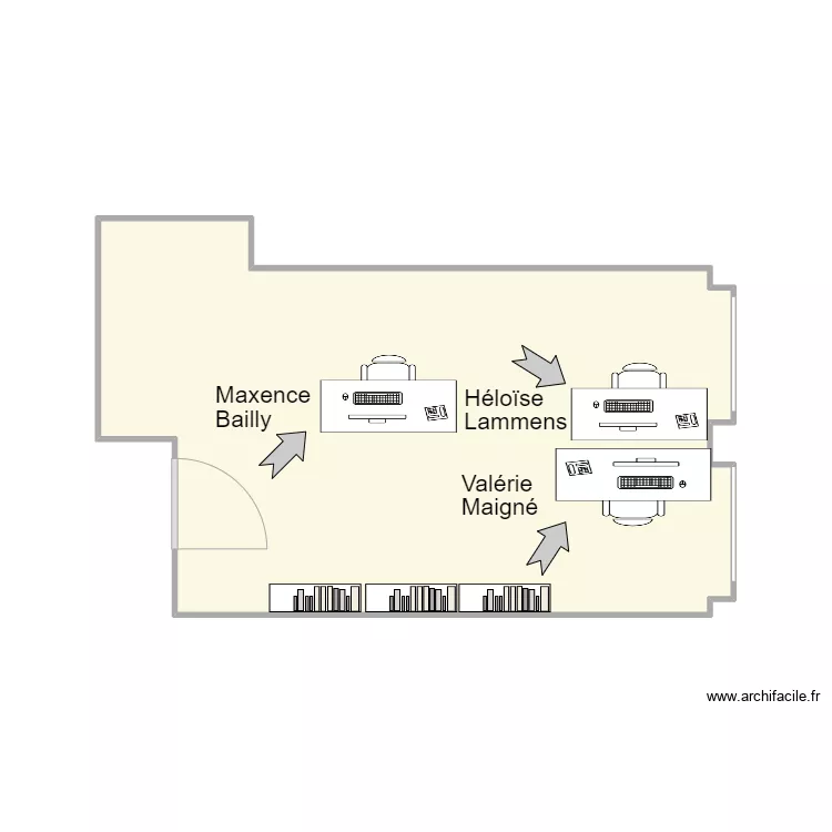 B512 - 30 Saint Guillaume -  DI. Plan de 