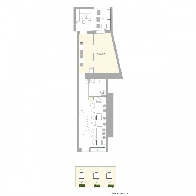 PLAN SALLE ECOLE MUSIQUE DEC 2019. Plan de 0 pièce et 0 m2