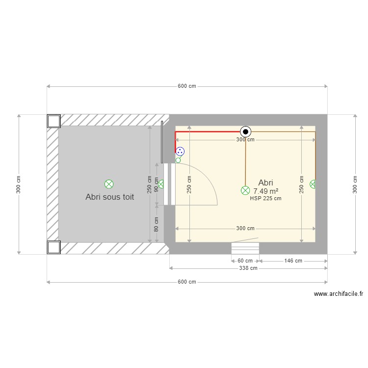 Abri piscine 6. Plan de 0 pièce et 0 m2