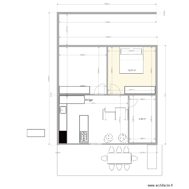 Casa Ian Extencao4. Plan de 0 pièce et 0 m2