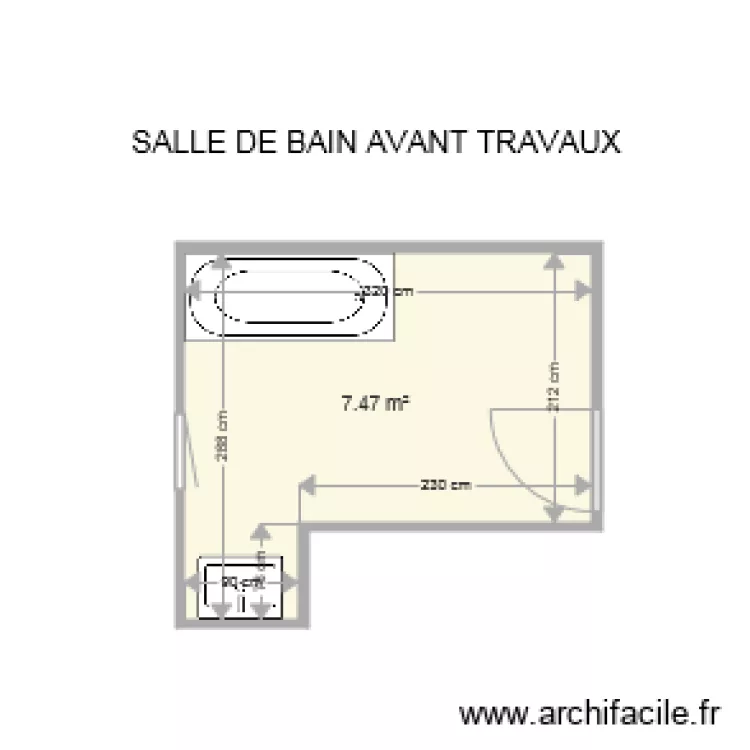 BAROU. Plan de 