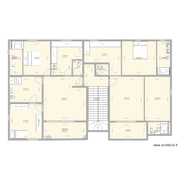 immeubleV2. Plan de 0 pièce et 0 m2