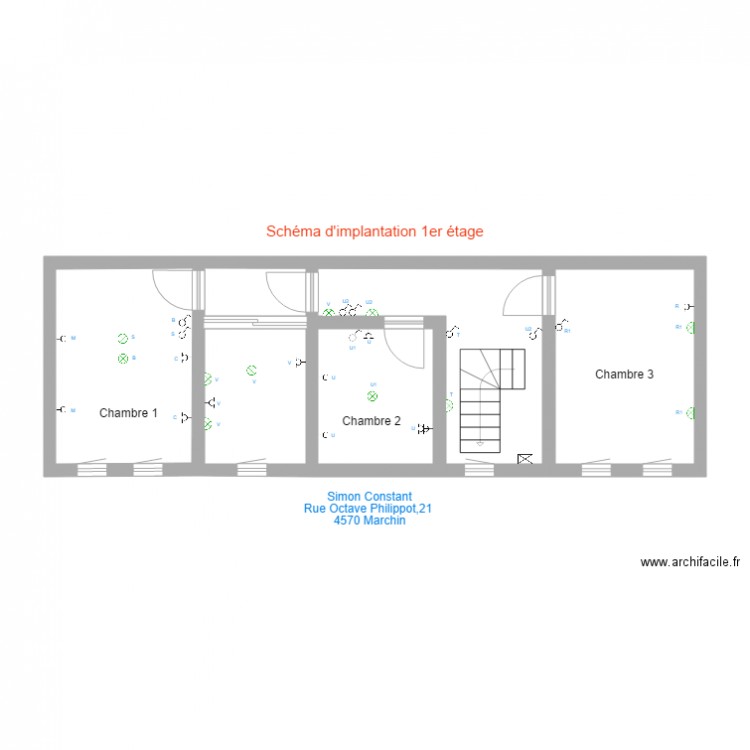 marchin 1er. Plan de 0 pièce et 0 m2