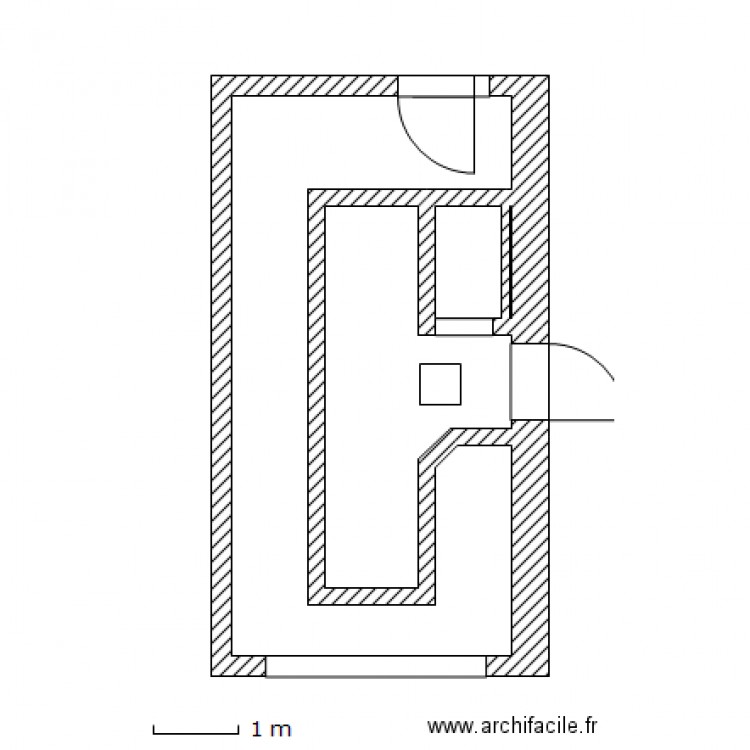 garage fosse 2. Plan de 0 pièce et 0 m2