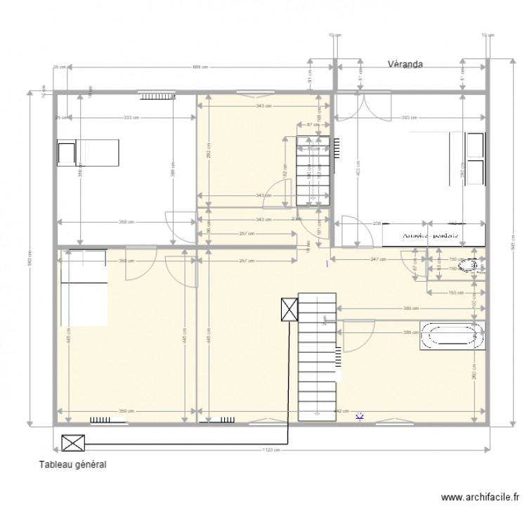 Plan 1er radiateurs. Plan de 0 pièce et 0 m2