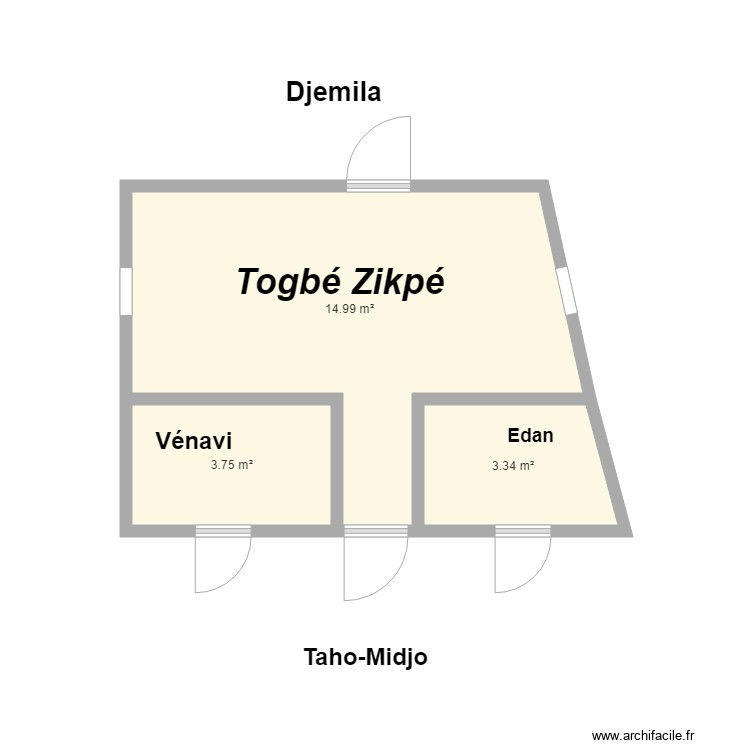 MCF1. Plan de 0 pièce et 0 m2