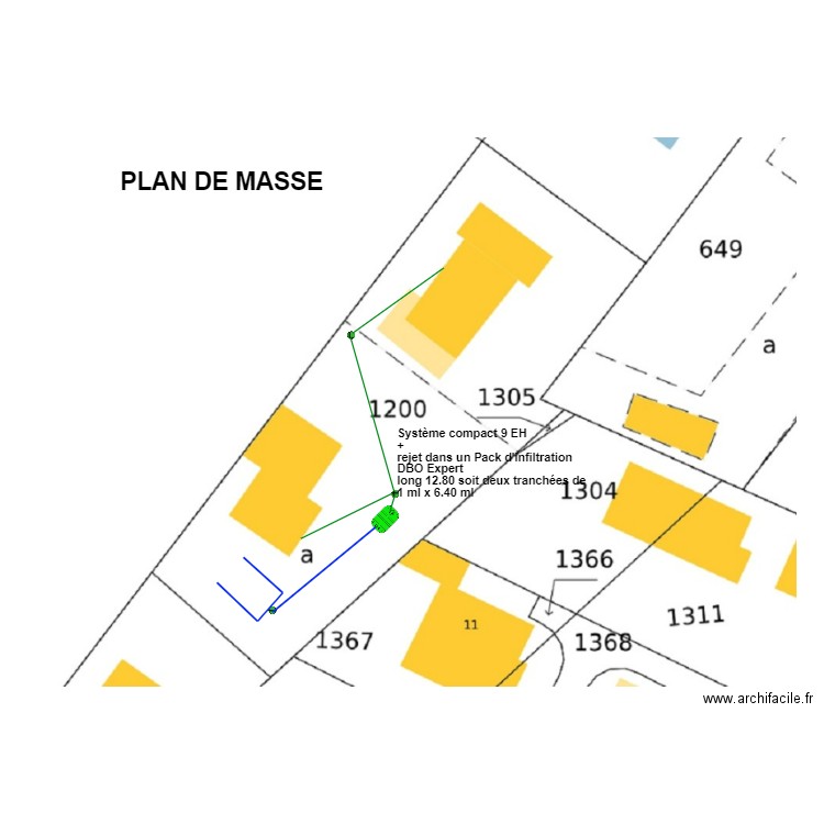 Fouillade 2. Plan de 0 pièce et 0 m2