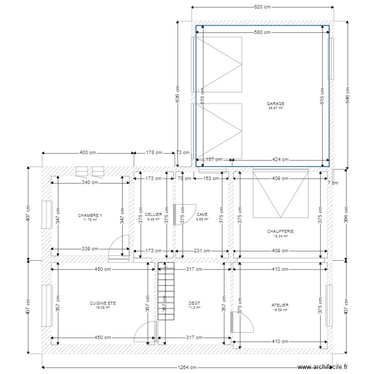 WEBER RDC . Plan de 0 pièce et 0 m2