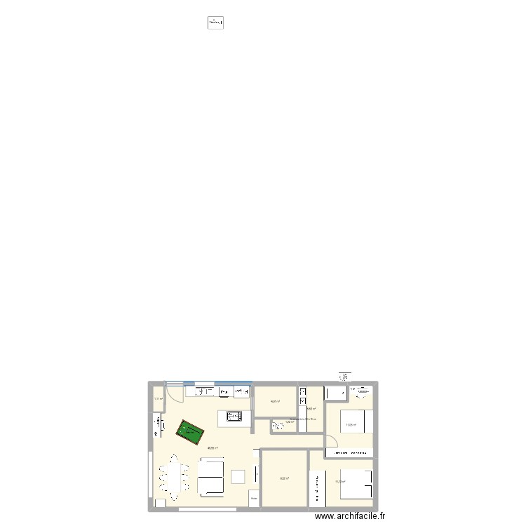 Maison v5. Plan de 0 pièce et 0 m2