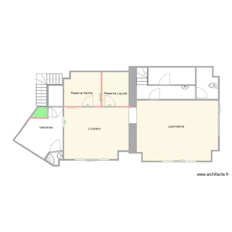 Plan Etage Propri&eacute;taire. Plan de 