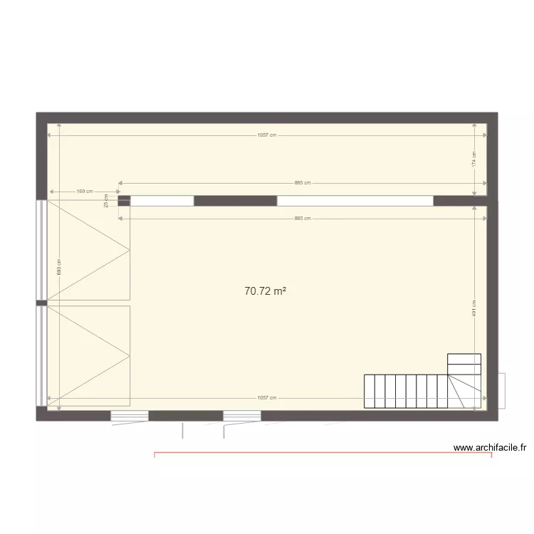 projet st v3. Plan de 
