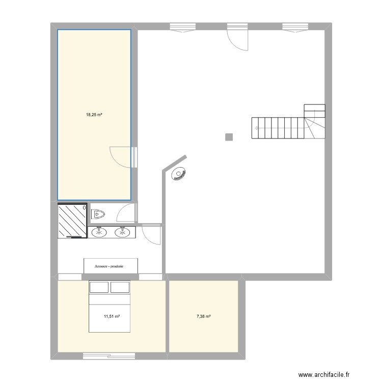 A&D. Plan de 0 pièce et 0 m2
