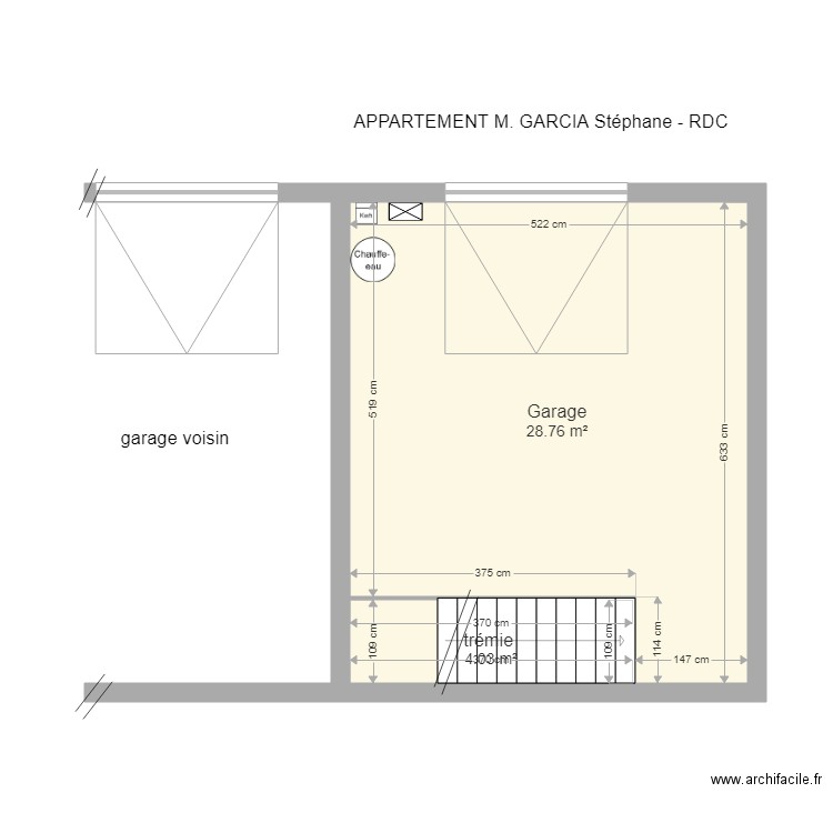 GARCIA S. Plan de 0 pièce et 0 m2