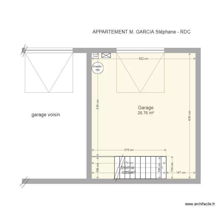 GARCIA S. Plan de 