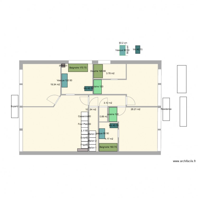 Noisy ODM v6. Plan de 0 pièce et 0 m2