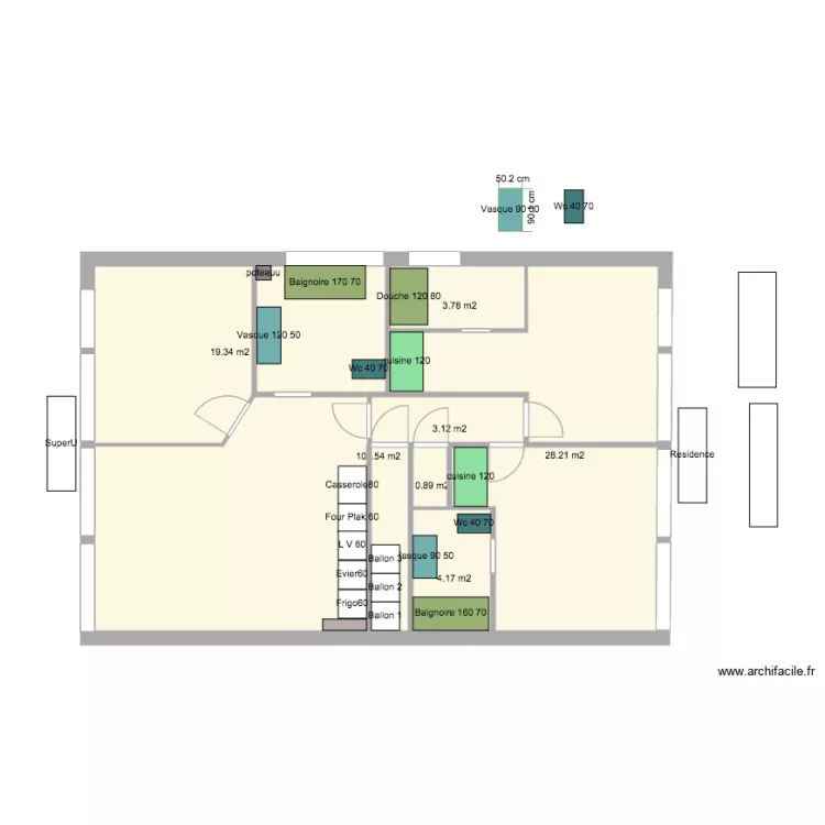 Noisy ODM v6. Plan de 