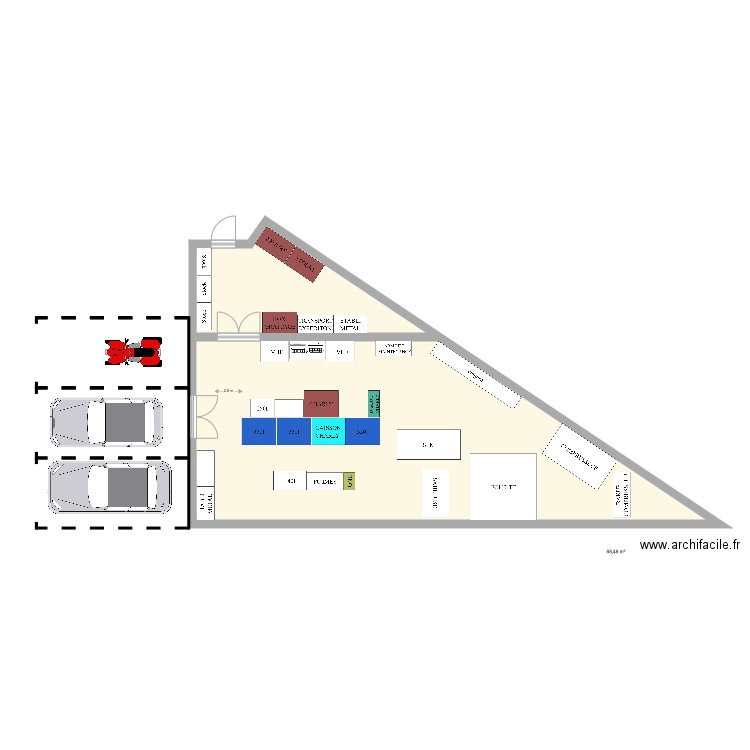 atelier v5. Plan de 0 pièce et 0 m2